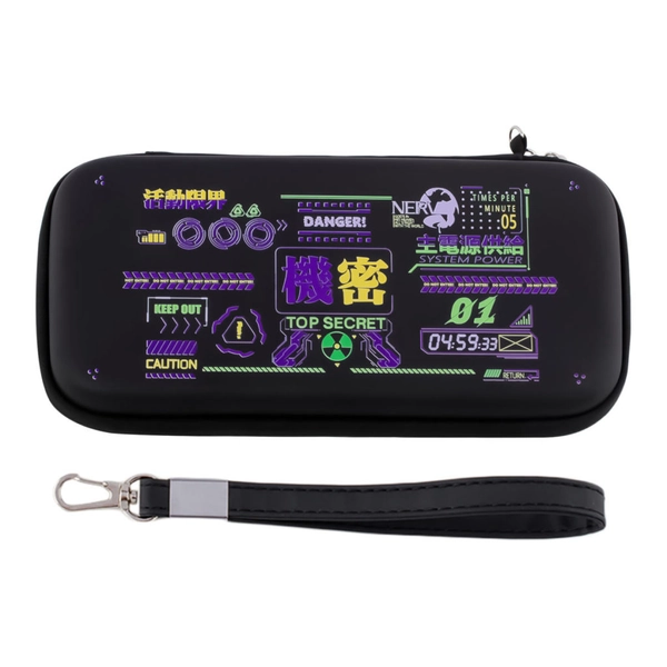 Mecha Switch OLED Case Cyberpunk Switch Case Sci-Fi Accessories - Switch / Purple / Carrying Case