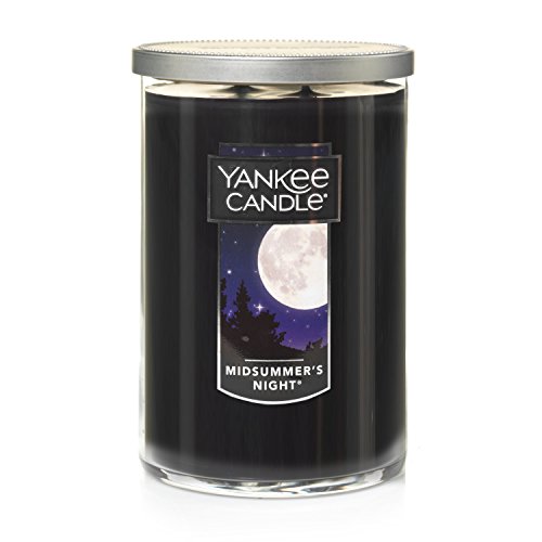 Yankee Candle MidSummer's Night Scented, Classic 22oz Large Tumbler 2-Wick Candle, Over 75 Hours of Burn Time, Quality Paraffin, Odor Eliminating, Ideal Gift, Highly Fragranced - MidSummer's Night - Classic Large 2-Wick Tumbler