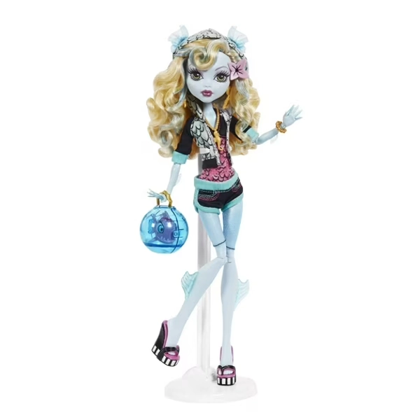 Lagoona Blue Doll, Collectible Reproduction in Original Look with Diary & Doll Stand
