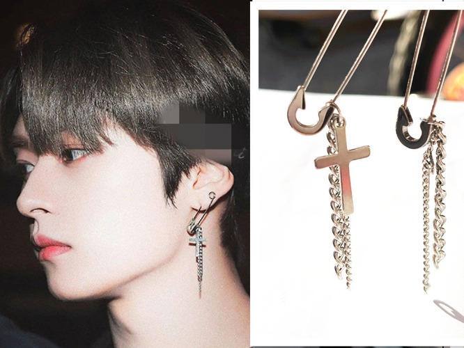 Stray Kids Min-Ho Cool Earrings