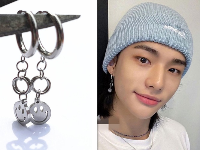 Stray Kids Hyun-Jin Fashion Earrings