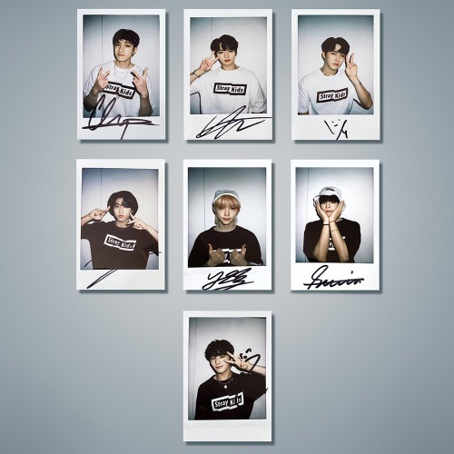 Stray Kids Member Signature Polaroid Card