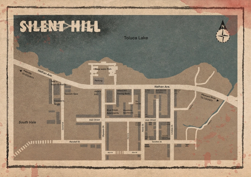 Silent Hill Map
