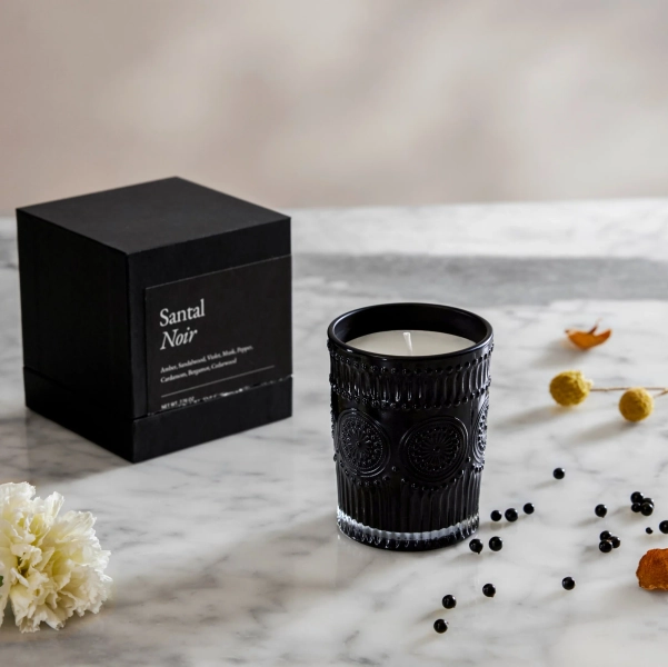 Member Exclusive: Noir Swiss Scented Glass Candle