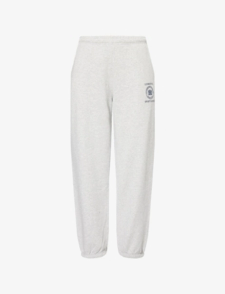 Sporty & Rich x Le Bristol Paris Bristol Crest Cotton-Blend Jogging Bottoms