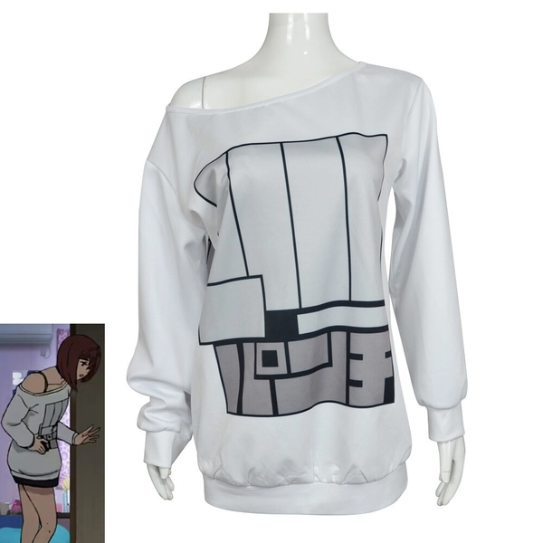 Cosplay DAN DA DAN Momo Ayase Hoodies Top Shirt Jacket Coat Halloween Costumes