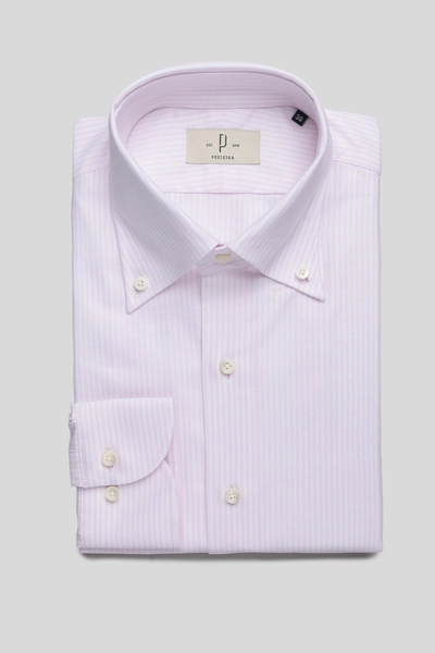 Pink Stripe OCBD Shirt