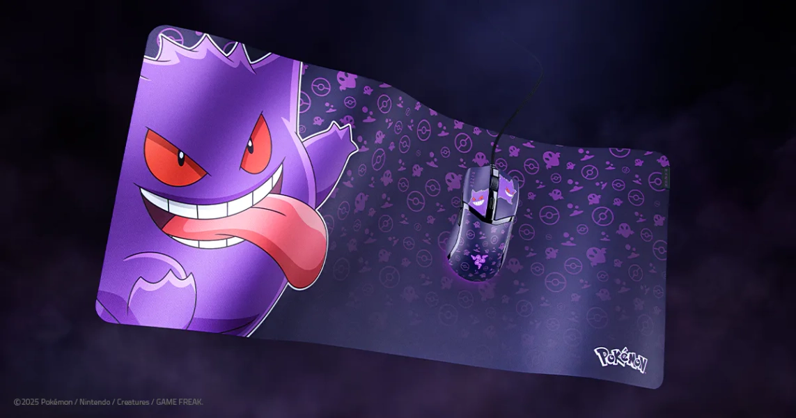 Gengar Edition Gaming Mouse and Mat😈 | Razer United States