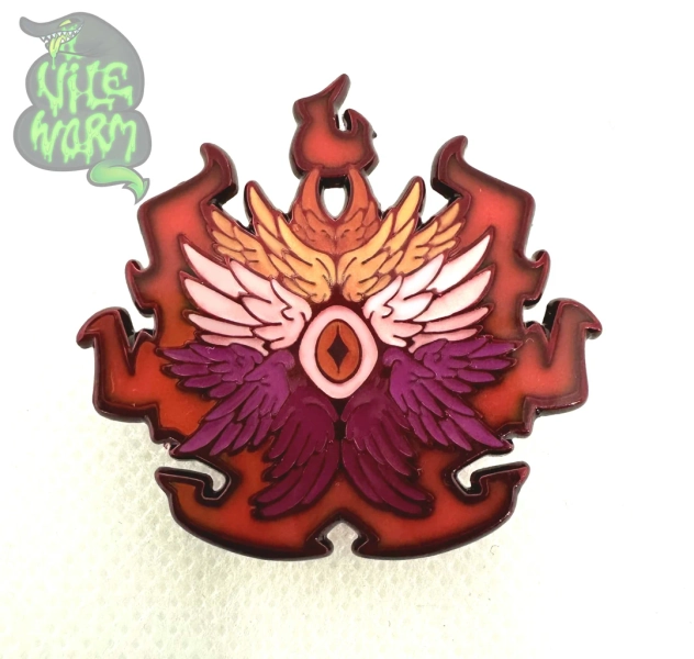 Lesbian Pride Angel Enamel Pin LGBT Angels - Etsy