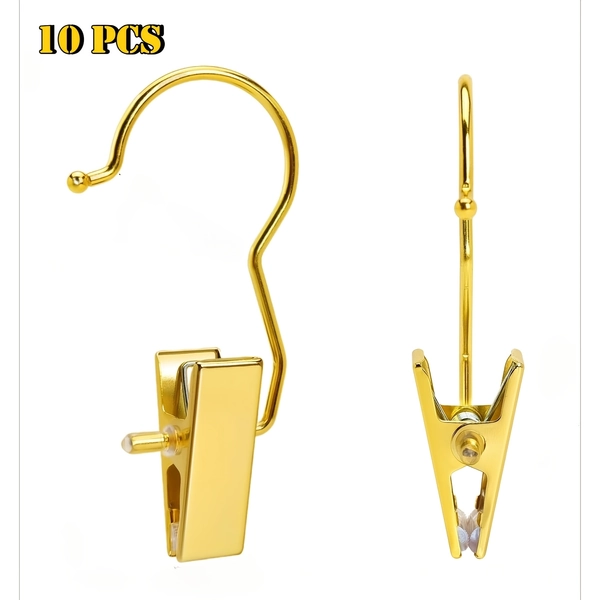 10 Pieces metal Bootclips