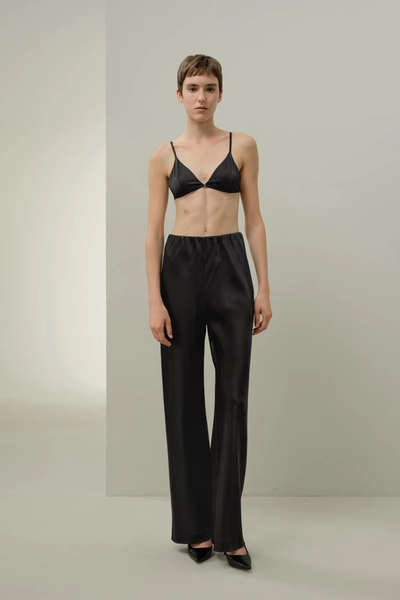 Stretch Silk Triangle Bra