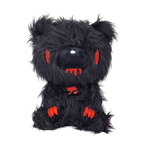 Shaggy Fur Black Gloomy Bear 7" Plush | Default Title