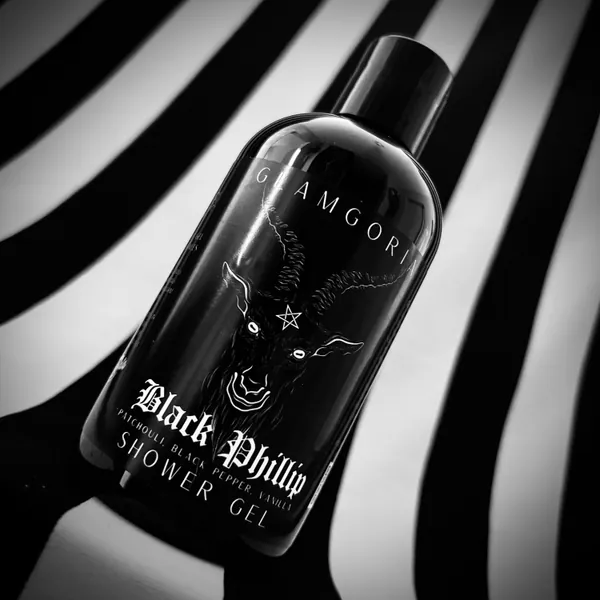 Black Phillip Shower Gel / The VVitch Inspired Shower Gel / Horror Shower Gel