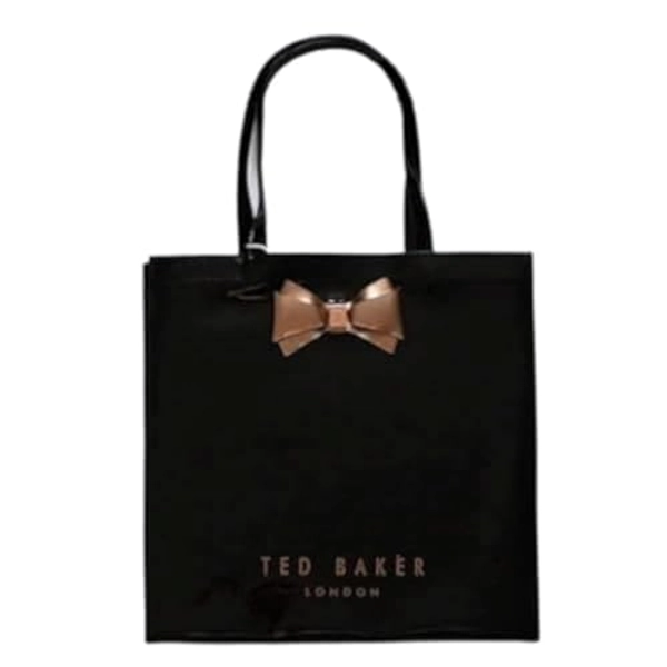 Ted Baker Women Plain Bow Icon Shopper Bag 'ALACON' Size Large