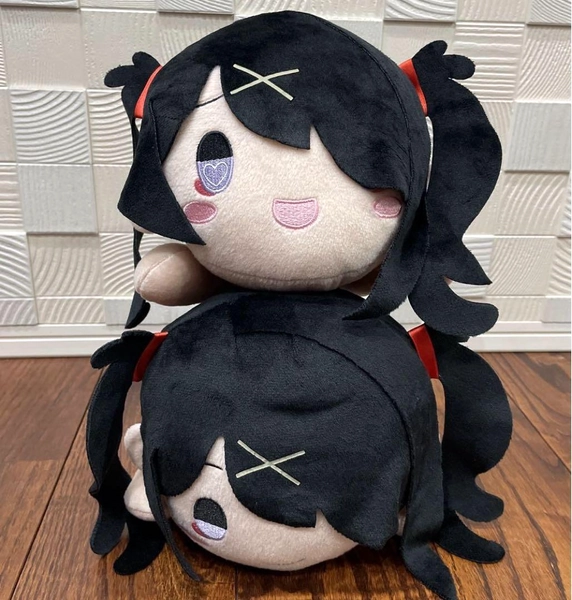 NEEDY GIRL OVERDOSE Ame-chan Nesoberi Plush Toy Doll Set of 2 SEGA from JPN NEW