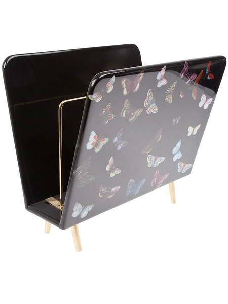 butterfly magazine rack
