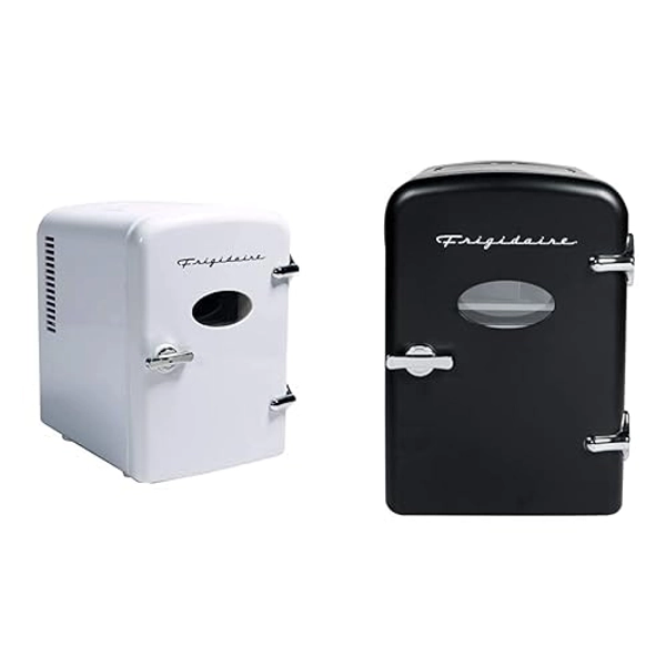 Frigidaire EFMIS129-WHITE Mini Fridge and Frigidaire EFMIS175-BLACK Retro Mini Fridge