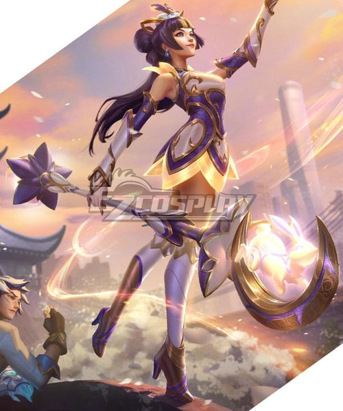 League of Legends LOL Porcelain Lux Prestige Edition Cosplay Costume