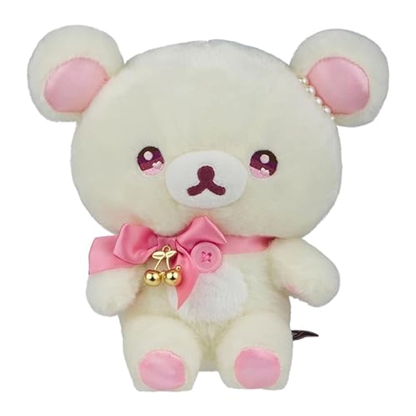 San-X Original Rilakkuma with a Shining Jewel Cherry Plush - 6" Korilakkuma