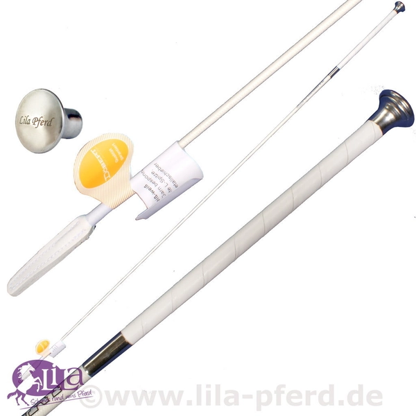 Dressurgerte Döbert Weiß + Name ☆ online kaufen!