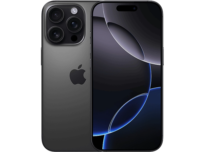 APPLE IPHONE 16 PRO 256 GB Fekete titán Kártyafüggetlen Okostelefon | MediaMarkt