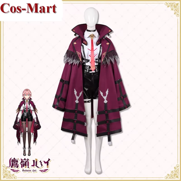 Cos-Mart Anime Vtuber Hololive Takane Lui Cosplay Costume Lovely Combat Uniforms Activity Party Role Play Clothing Custom-Make - AliExpress 200000532
