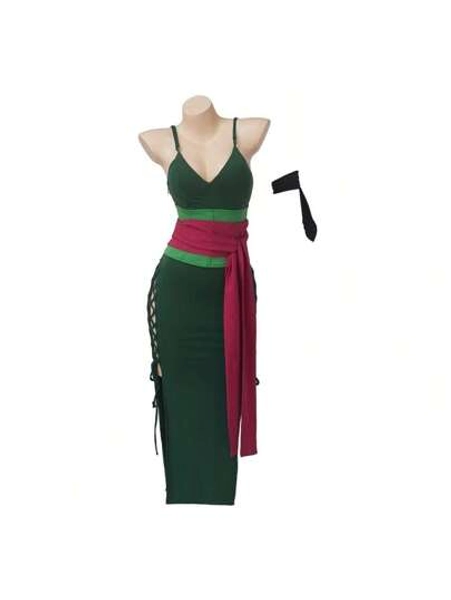 Fem Zoro cosplay dress