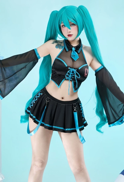 Miku Swimsuit Bikini Set