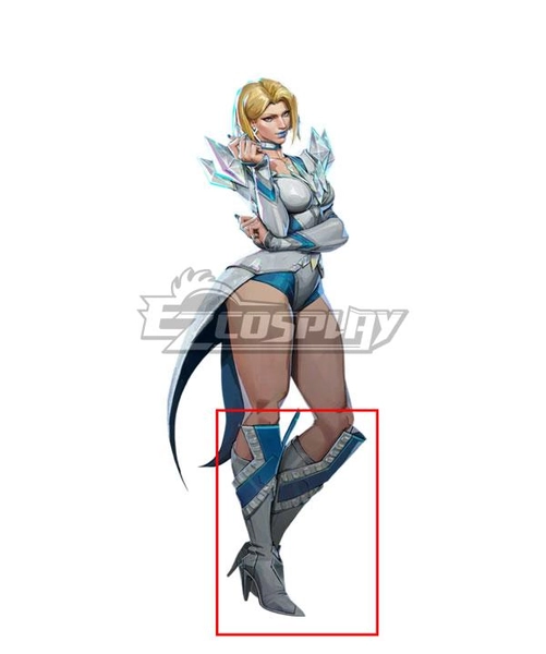 Marvel Rivals 
White Queen Emma Frost Shoes Cosplay Boots