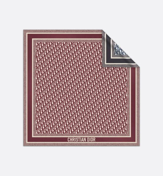 Dior Oblique Diortwin 90 Square Scarf