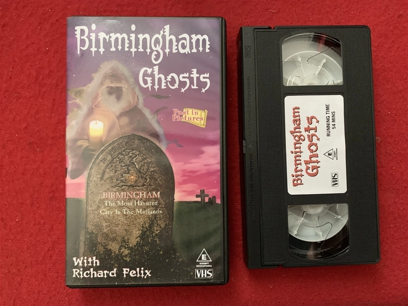 BIRMINGHAM GHOSTS VERY RARE VINTAGE VHS VIDEO RICHARD FELIX TESTED FREE POSTAGE
