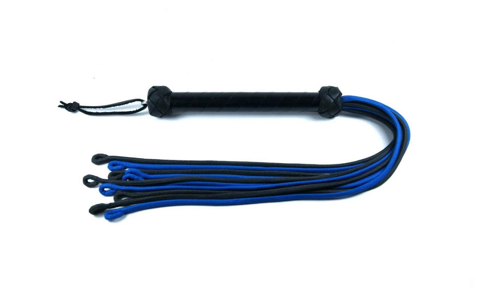 Nylon Weighted Flogger - Heavy Deep Impact - Choice of Tail Colours