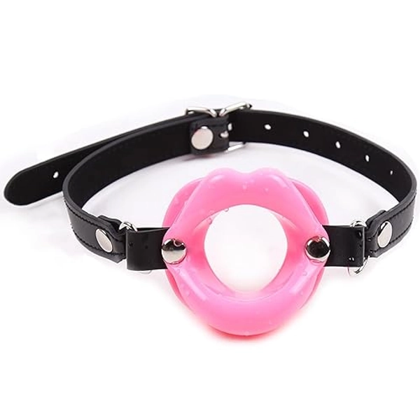 Silicone Lips Gag (Pink)