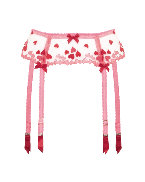 Cupid Suspender in Pink | Agent Provocateur