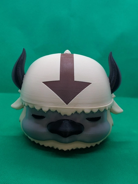 Flying Bison Deck Box – Inspired by Avatar: The Last Airbender for Mtg Commander Yugioh, Pokemon, Trading Card Games