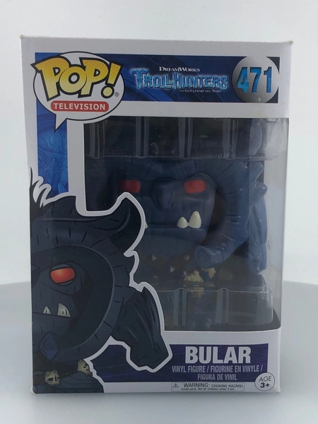 Funko POP! Television Animation Trollhunters Bular #471 Vinyl Figure DAMAGED BOX