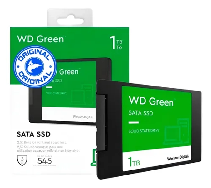 Ssd Interno 1tb Western Digital W Green Sata 3 Pc/laptop
