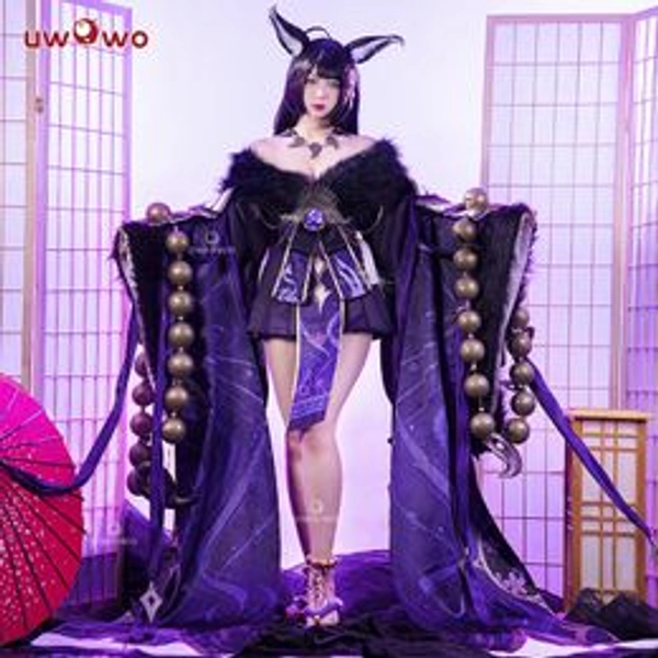 In Stock UWOWO IJN Musashii Kimono Cosplay Costume S-3XL Kimono Cosplay Outfit Full Set Role Play