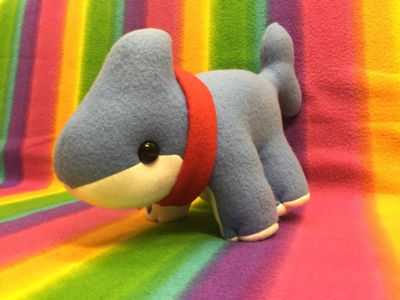 Baby Puppy Shark Plush Plushie Soft Toy