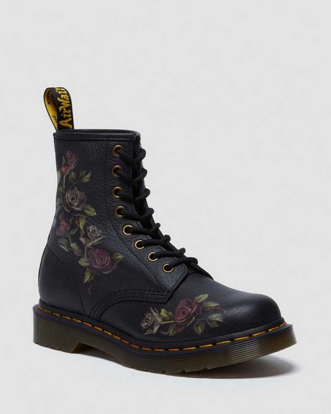 DR MARTENS Botas 1460&nbsp;Decayed Roses de piel&nbsp;