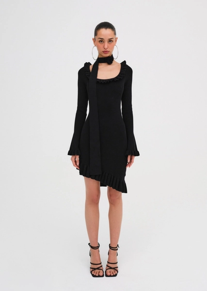 Stevie Mini Dress — Black