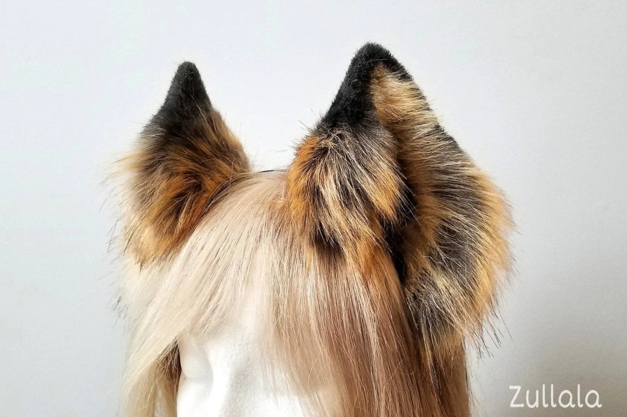 Realistic Fox Ears, Fox Ears, Wolf Ears