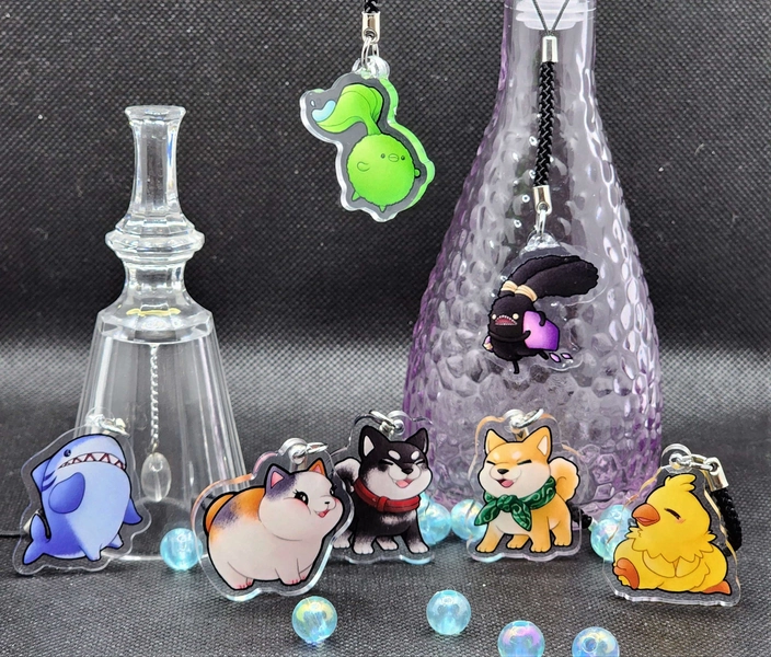 Acrylic Phone Charm: Mameshiba