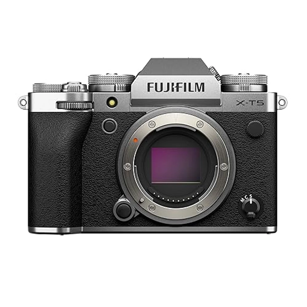 Fujifilm X-T5 Mirrorless Camera Body, Silver (16782337)