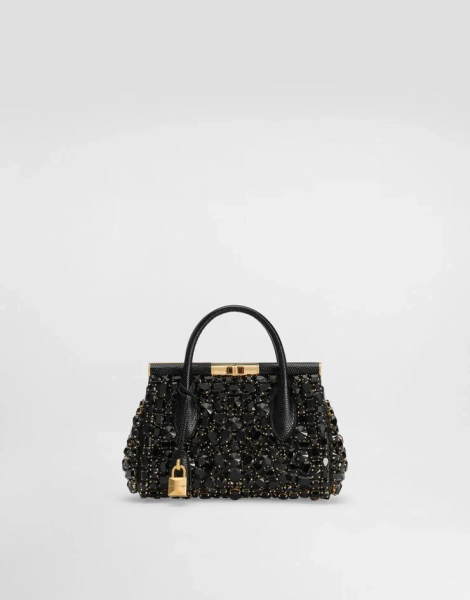 Iguana-print calfskin day mini marlene handbag