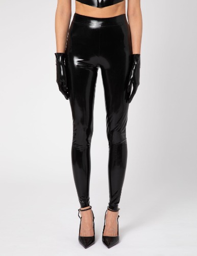 ERIN - Leggings a vita alta | M / 1 settimana / Nero