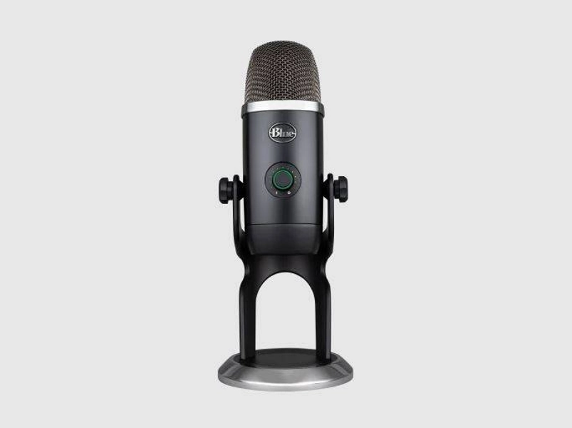 Micrófono para Streaming Logitech YETI X, USB, con Blue VO!CE, Blackout, Color Negro | SP Digital