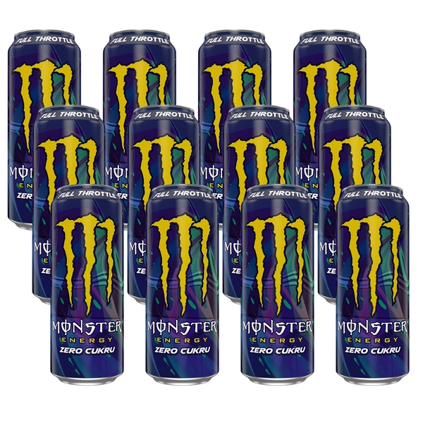 MonsterFull Throttle Zero Sugar 12x500ml