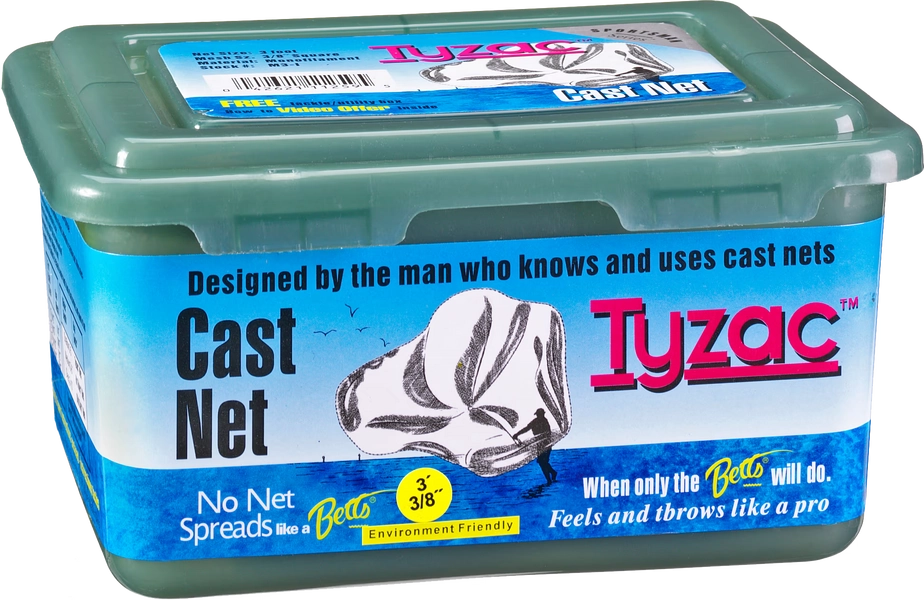 Bett's Tyzac Cast Net - 3' Radius