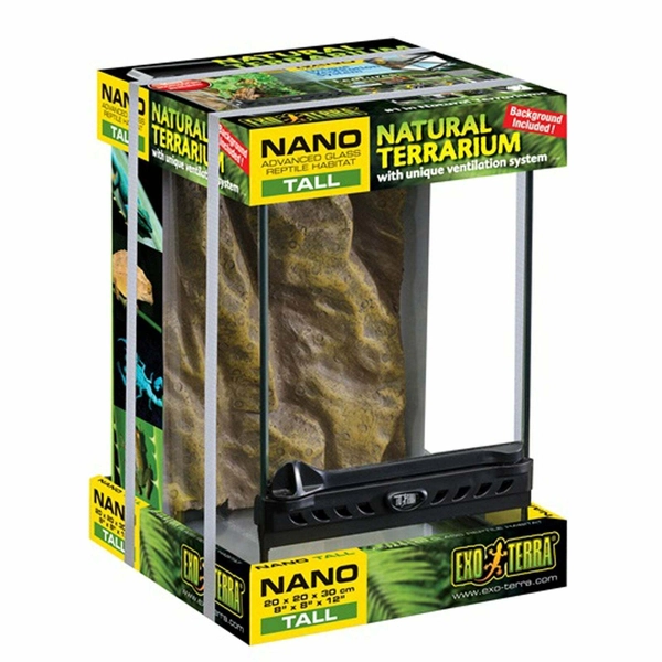 Exo Terra Reptile Habitat Terrarium Nano Tall 20x20x30cm